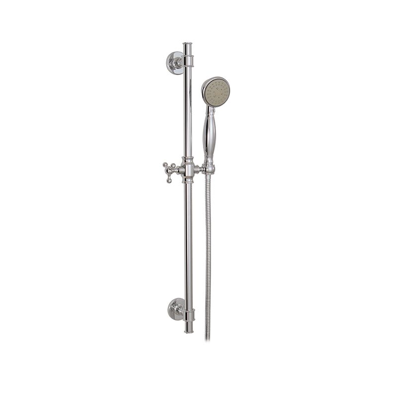 <b>Aquabrass 12762-PC</b> - 3 Sprays Aquaklassic, Complete Shower Rail <b>Aquabrass 12762-PC</b> - 3 Sprays Aquaklassic, Complete Shower Rail
