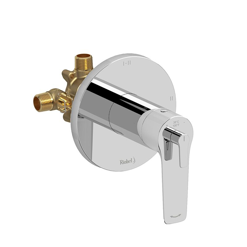 Riobel DJ93C - 2-way Type T/P coaxial complete valve Riobel DJ93C - 2-way Type T/P coaxial complete valve