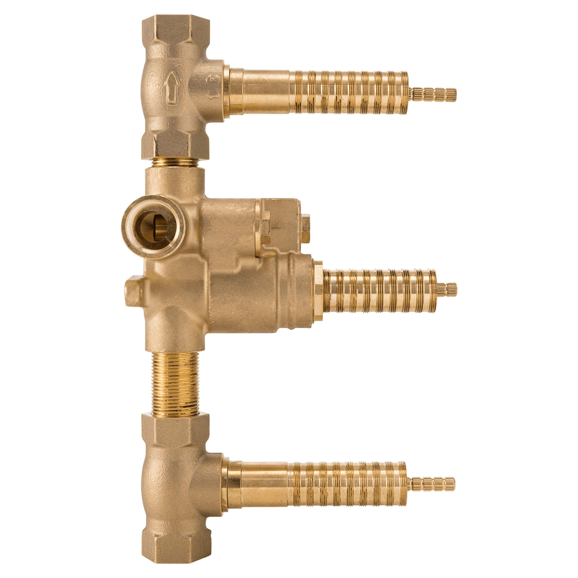 DXV D35005532.191 - 3-Handle Thermostatic Rough Valve with 2 Volume Controls DXV D35005532.191 - 3-Handle Thermostatic Rough Valve with 2 Volume Controls