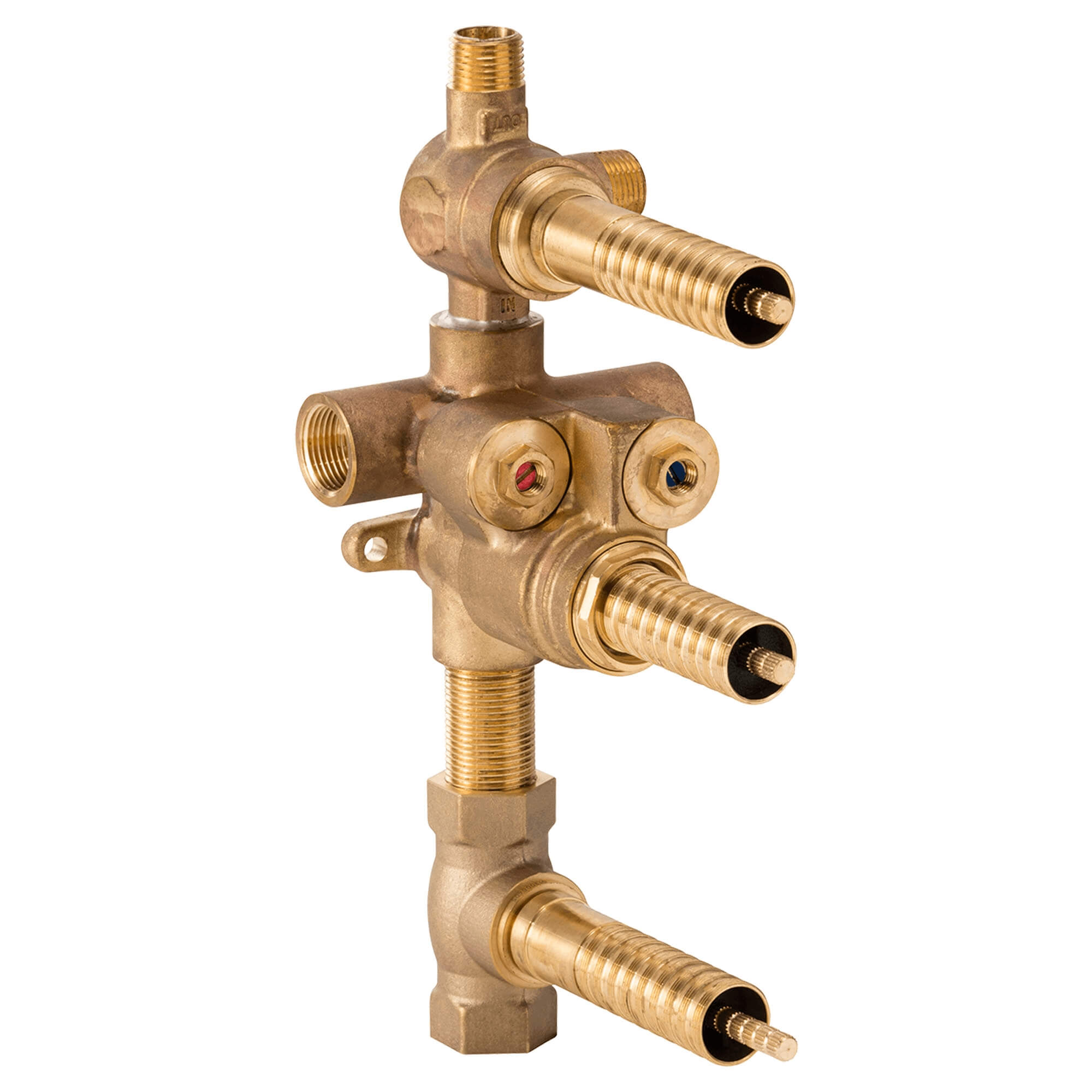 DXV D35005533S.191 - 3-Handle Thermostatic Rough Valve with 2-Way Diverter - Shared Function DXV D35005533S.191 - 3-Handle Thermostatic Rough Valve with 2-Way Diverter - Shared Function