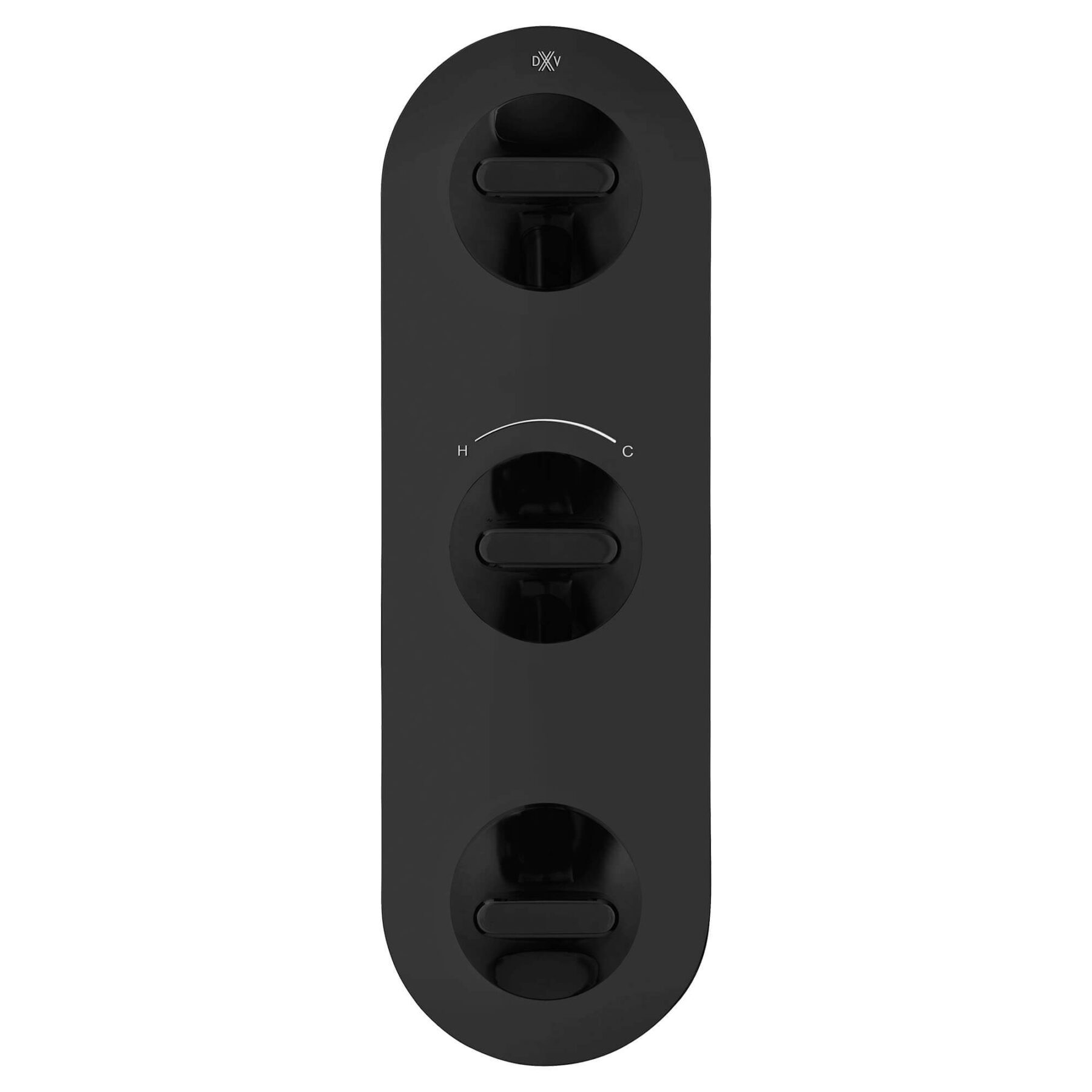 DXV D35120537.243 - Modulus 3-Handle Thermostatic Valve Trim DXV D35120537.243 - Modulus 3-Handle Thermostatic Valve Trim