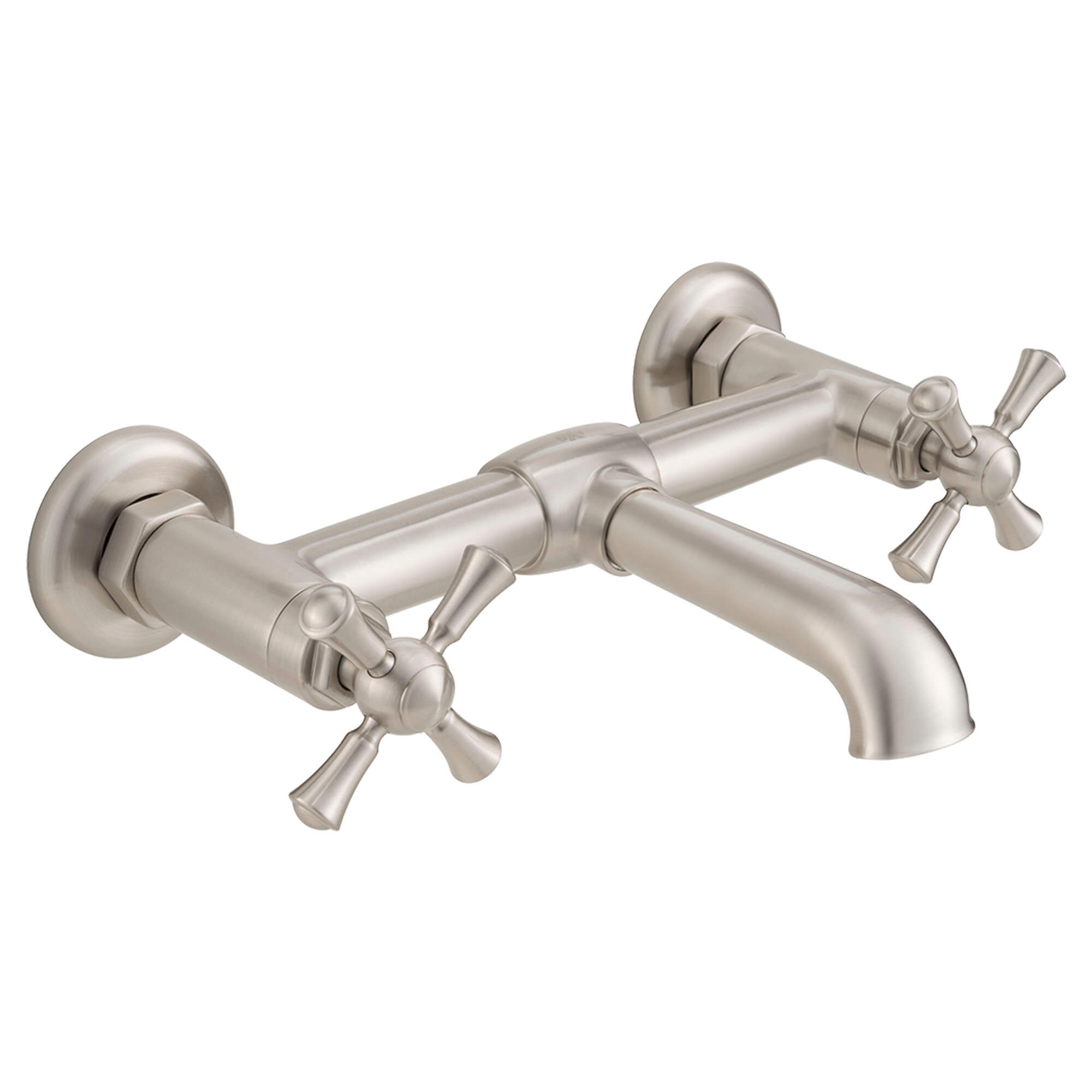 DXV D35155470.144 - Oak Hill Wall Mount Bathroom Faucet with Cross Handles DXV D35155470.144 - Oak Hill Wall Mount Bathroom Faucet with Cross Handles