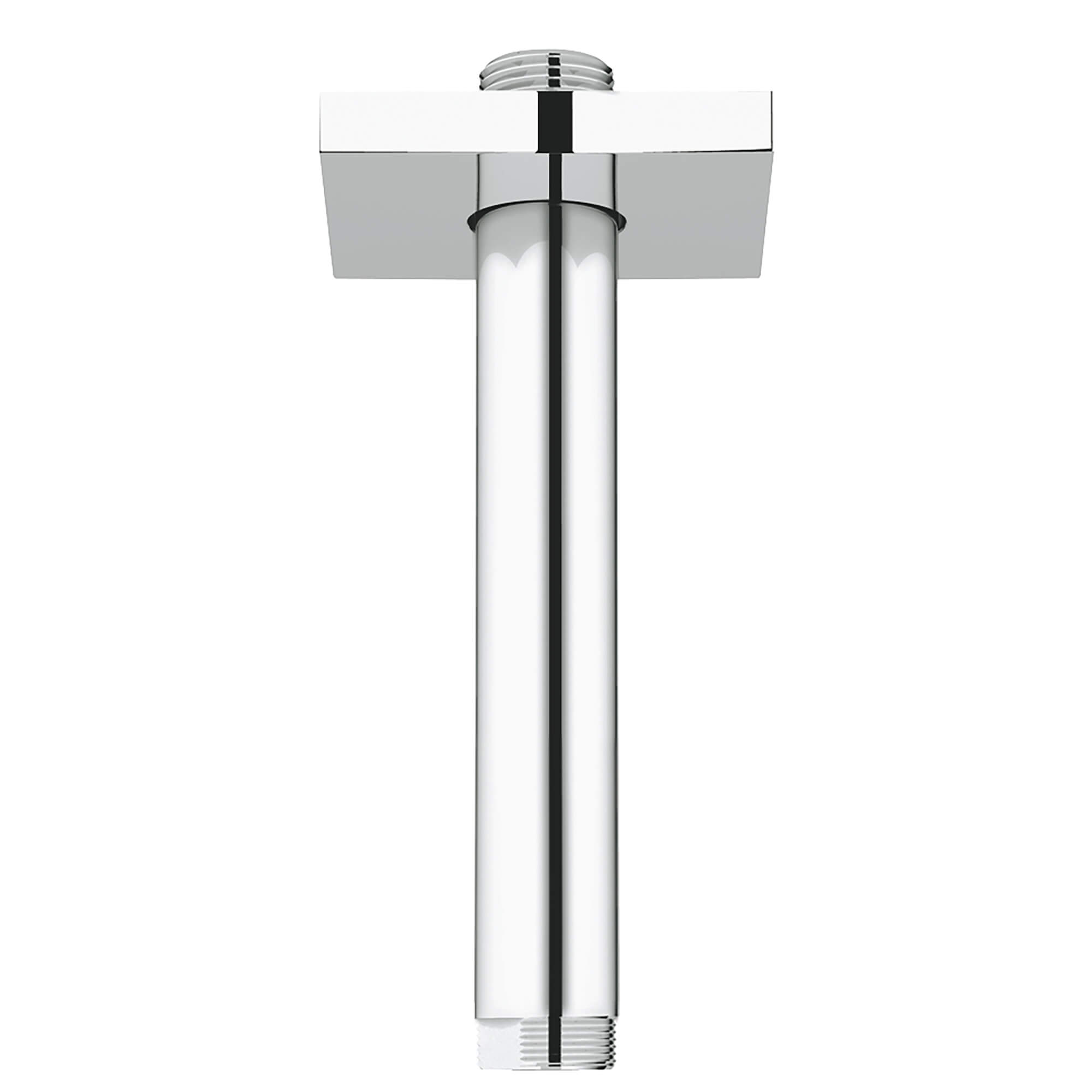 Grohe 27486000 - 6" Ceiling Shower Arm With Square Flange Grohe 27486000 - 6" Ceiling Shower Arm With Square Flange