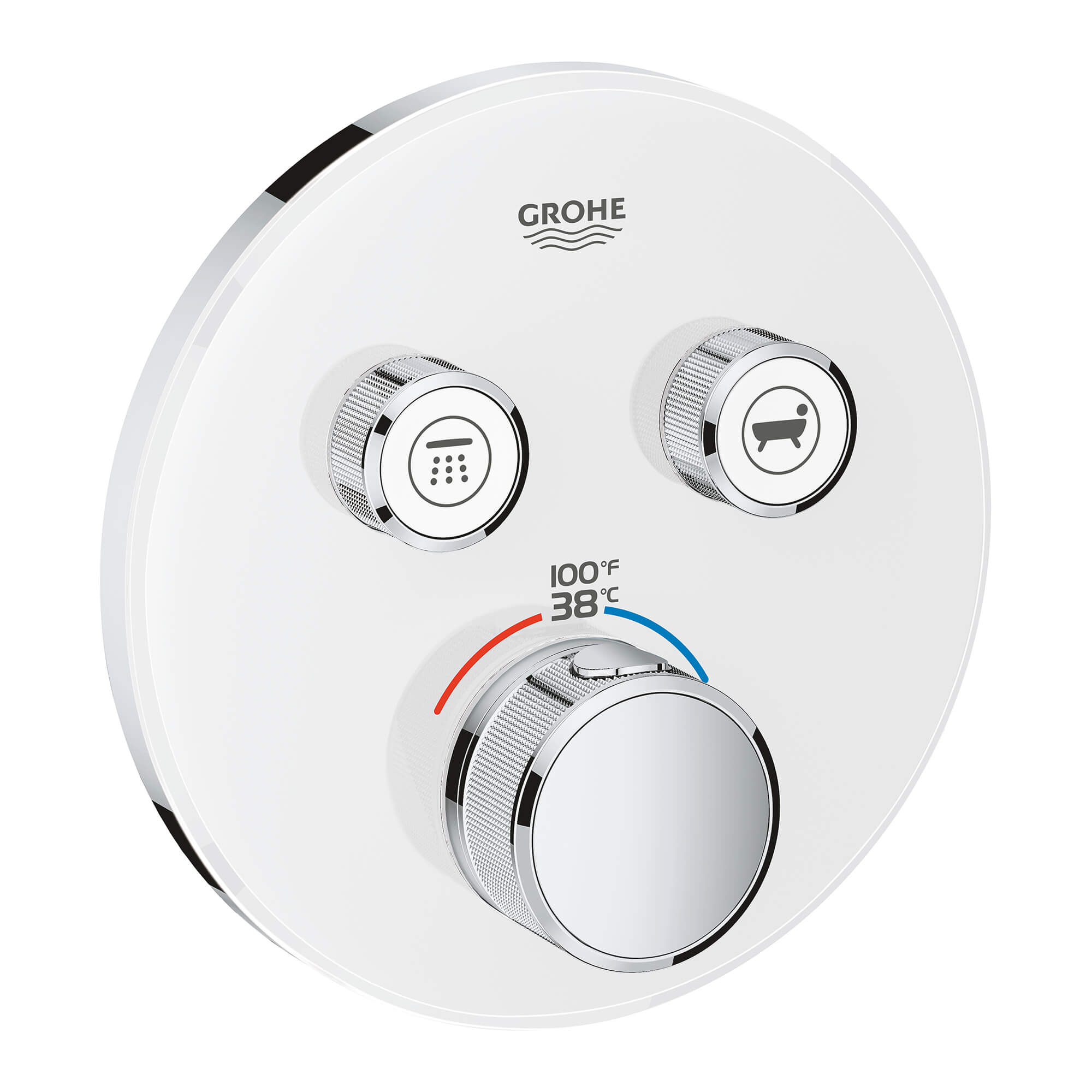 Grohe 29160LS0 - Dual Function Thermostatic Valve Trim Grohe 29160LS0 - Dual Function Thermostatic Valve Trim