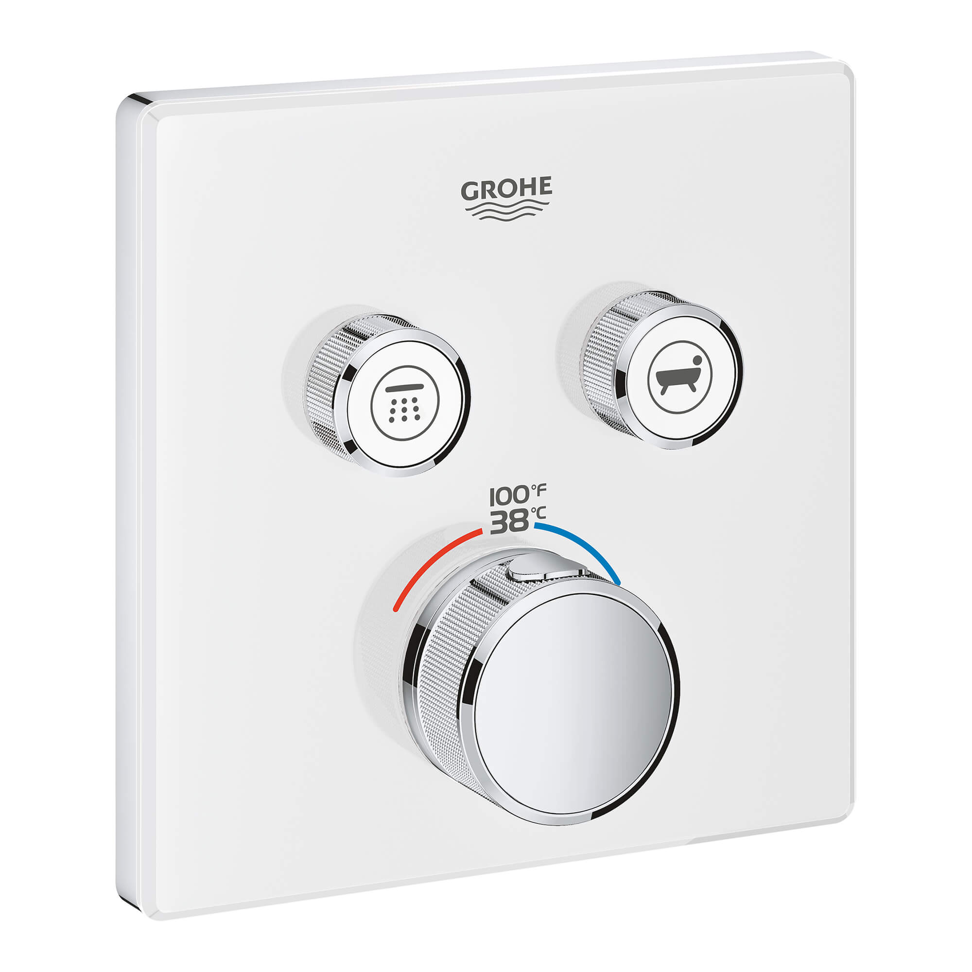 Grohe 29164LS0 - Dual Function Thermostatic Valve Trim Grohe 29164LS0 - Dual Function Thermostatic Valve Trim