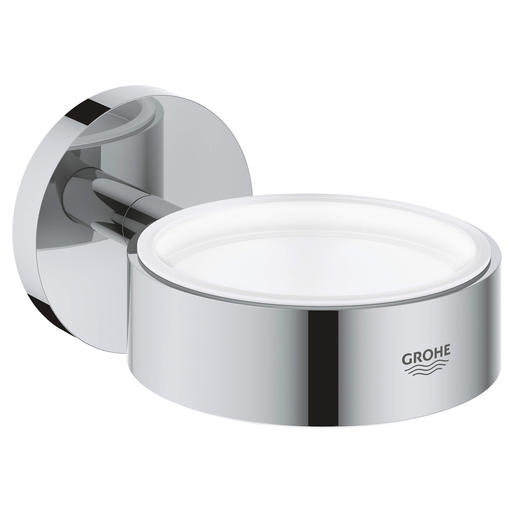 Grohe 40369001 - Holder For Glass, Soap Dish Or Soap Dispenser Grohe 40369001 - Holder For Glass, Soap Dish Or Soap Dispenser