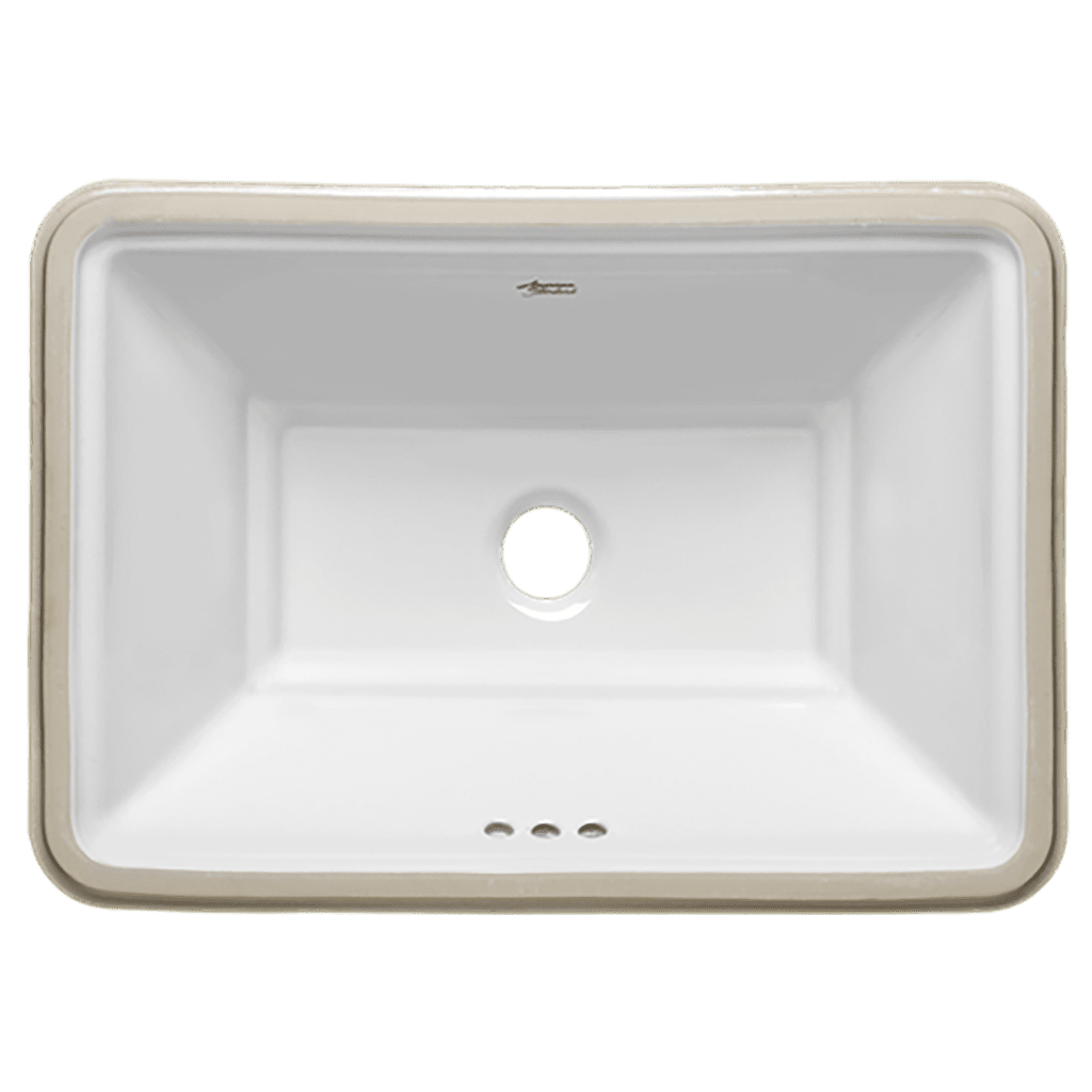 American Standard 0483000.020 - Estate Rectangular Undercounter Bathroom Sink American Standard 0483000.020 - Estate Rectangular Undercounter Bathroom Sink