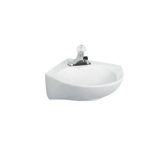 American Standard 0611001.020 - Cornice Pedestal Top/Wall Hung Corner Sink American Standard 0611001.020 - Cornice Pedestal Top/Wall Hung Corner Sink