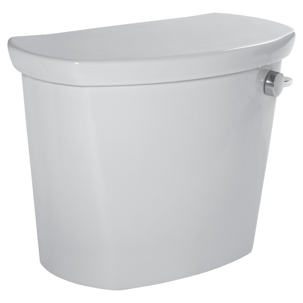 American Standard 4188A105.020 - 1.28gpf Tank complete with coupling components| tank trim| and trip lever on right side American Standard 4188A105.020 - 1.28gpf Tank complete with coupling components| tank trim| and trip lever on right side