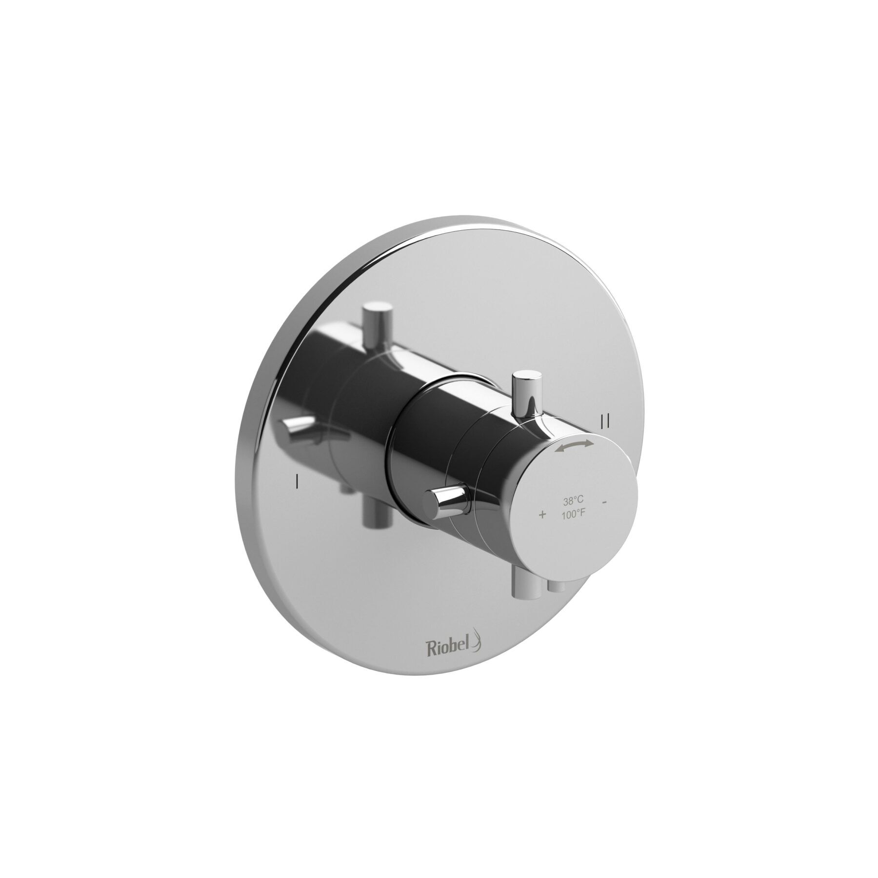 Riobel PATM44+C - 2-way no share Type T/P complete valve Riobel PATM44+C - 2-way no share Type T/P complete valve
