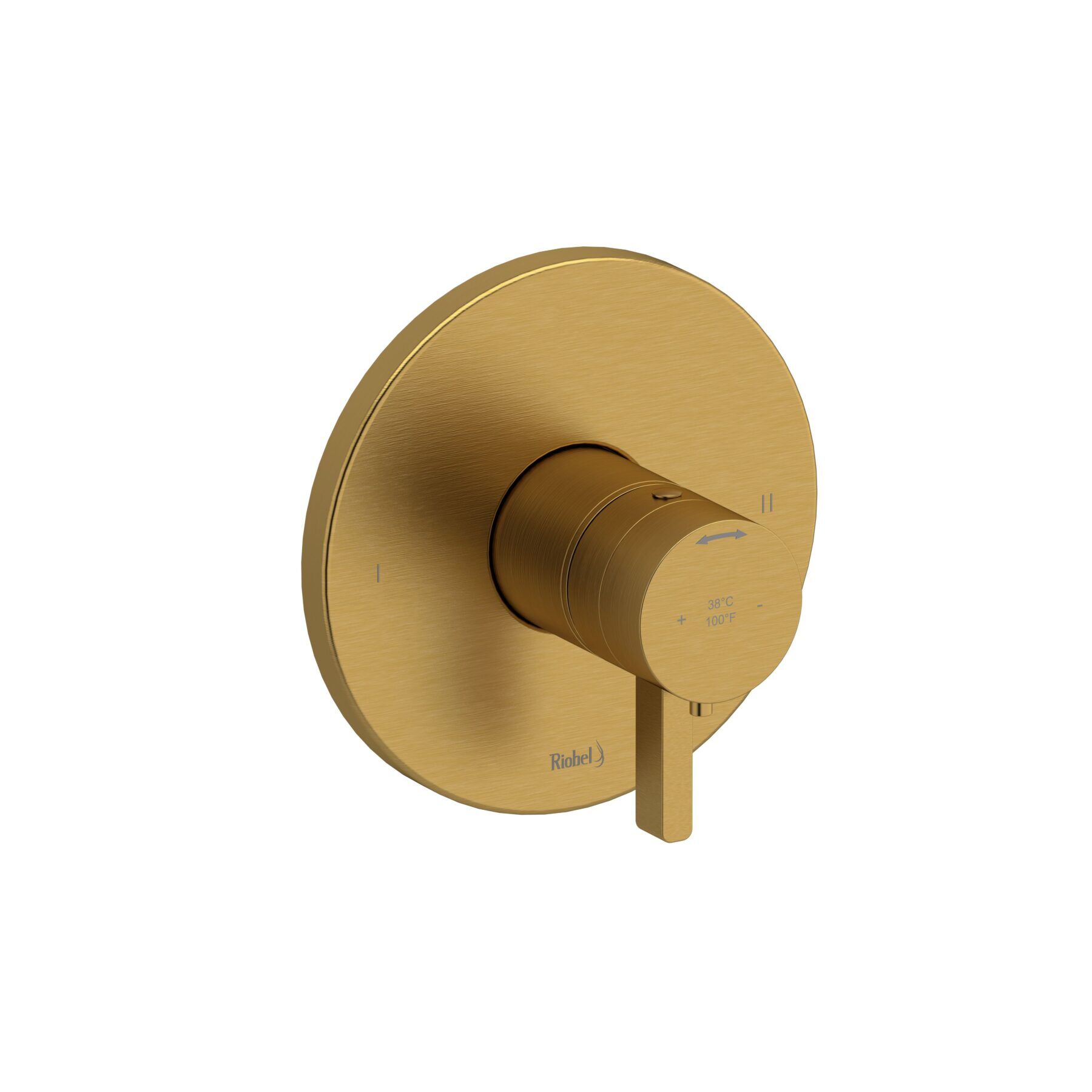 Riobel PXTM44BG - 2-way no share Type T/P complete valve Riobel PXTM44BG - 2-way no share Type T/P complete valve