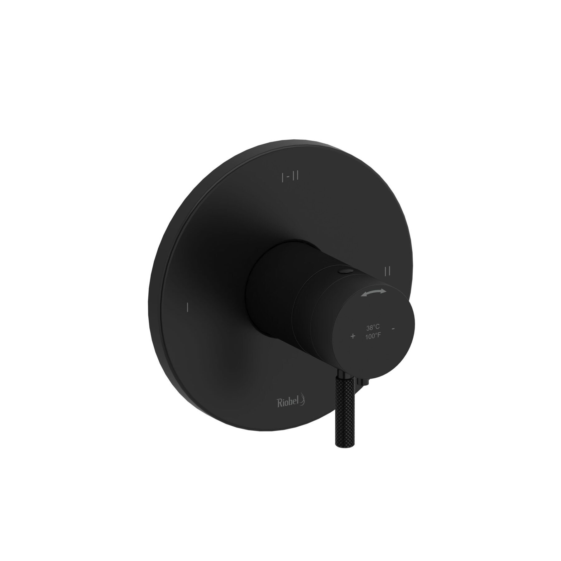 Riobel RUTM23KNBK - 2-way Type T/P coaxial complete valve Riobel RUTM23KNBK - 2-way Type T/P coaxial complete valve