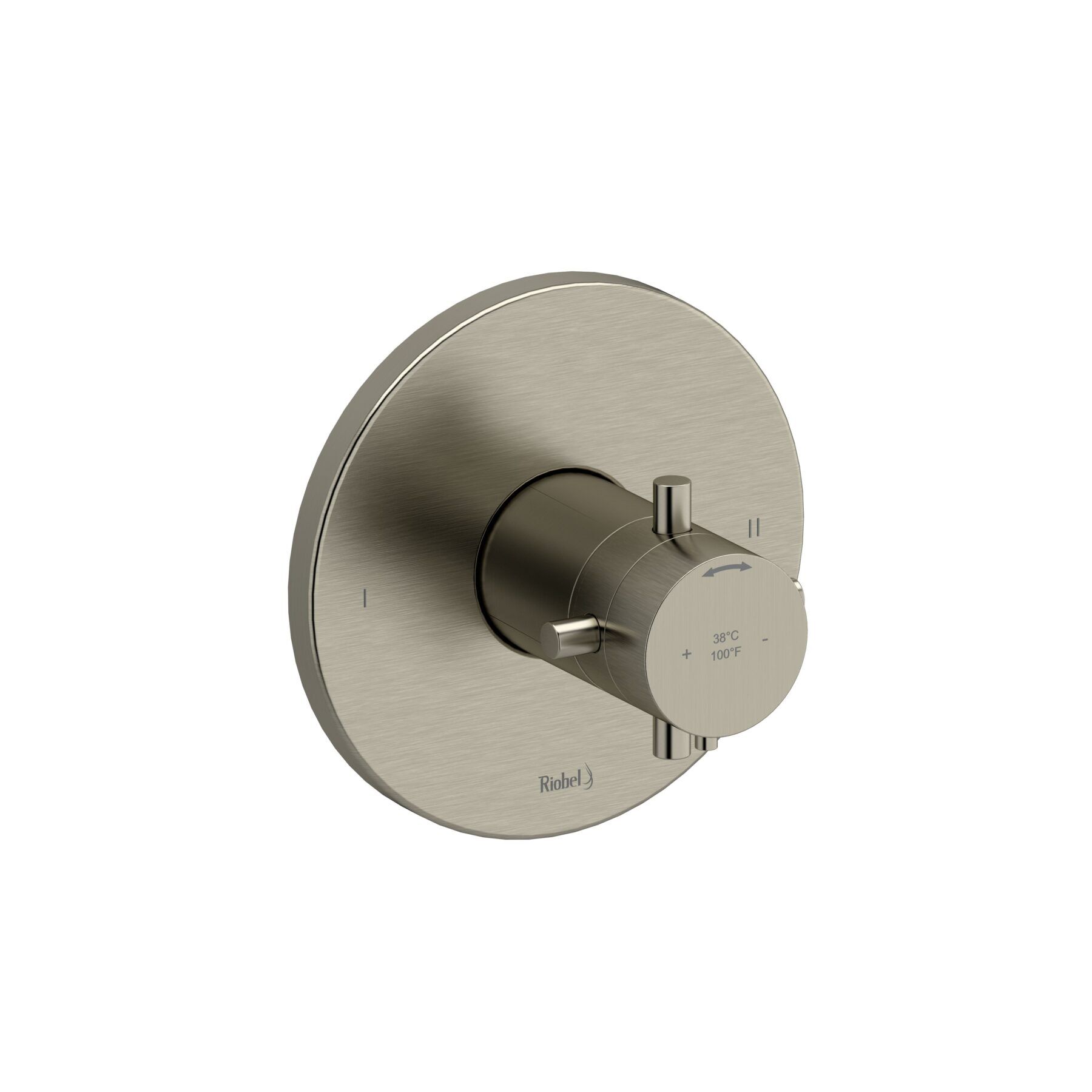 Riobel RUTM44+BN - 2-way no share Type T/P complete valve Riobel RUTM44+BN - 2-way no share Type T/P complete valve