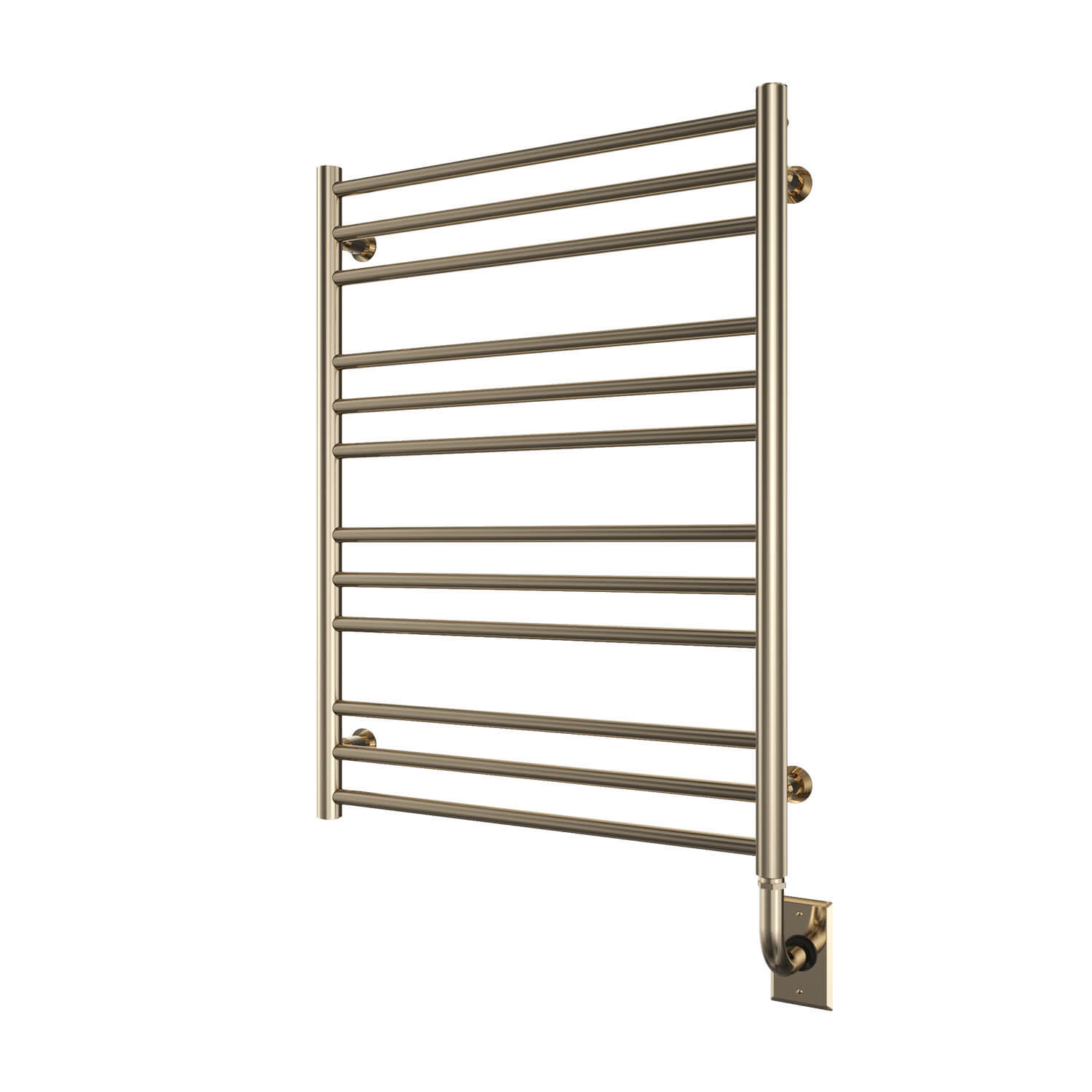ICO W4206 - 23.5"x31" Sorano Electric Hardwired Towel Warmer Polished Nickel ICO W4206 - 23.5"x31" Sorano Electric Hardwired Towel Warmer Polished Nickel