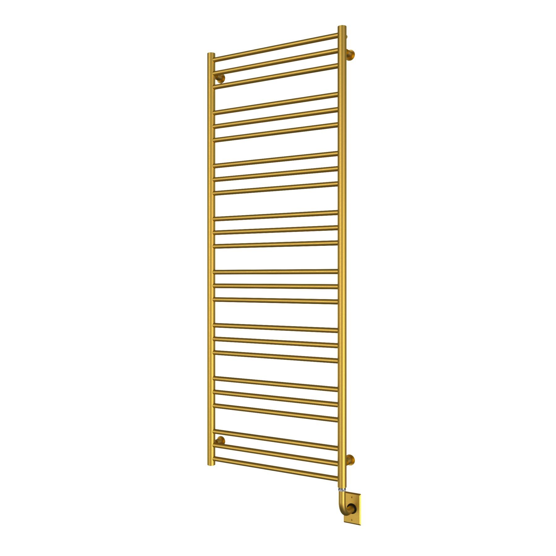 ICO W4808 - 23.5"x64" Sorano Electric Hardwired Towel Warmer Brushed Gold ICO W4808 - 23.5"x64" Sorano Electric Hardwired Towel Warmer Brushed Gold
