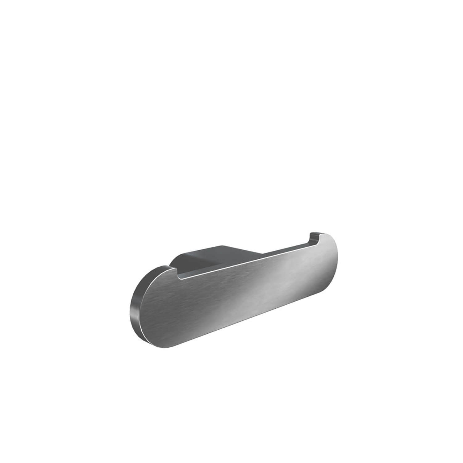 ICO V4224 - Flow Double Towel Hook Brushed Nickel ICO V4224 - Flow Double Towel Hook Brushed Nickel