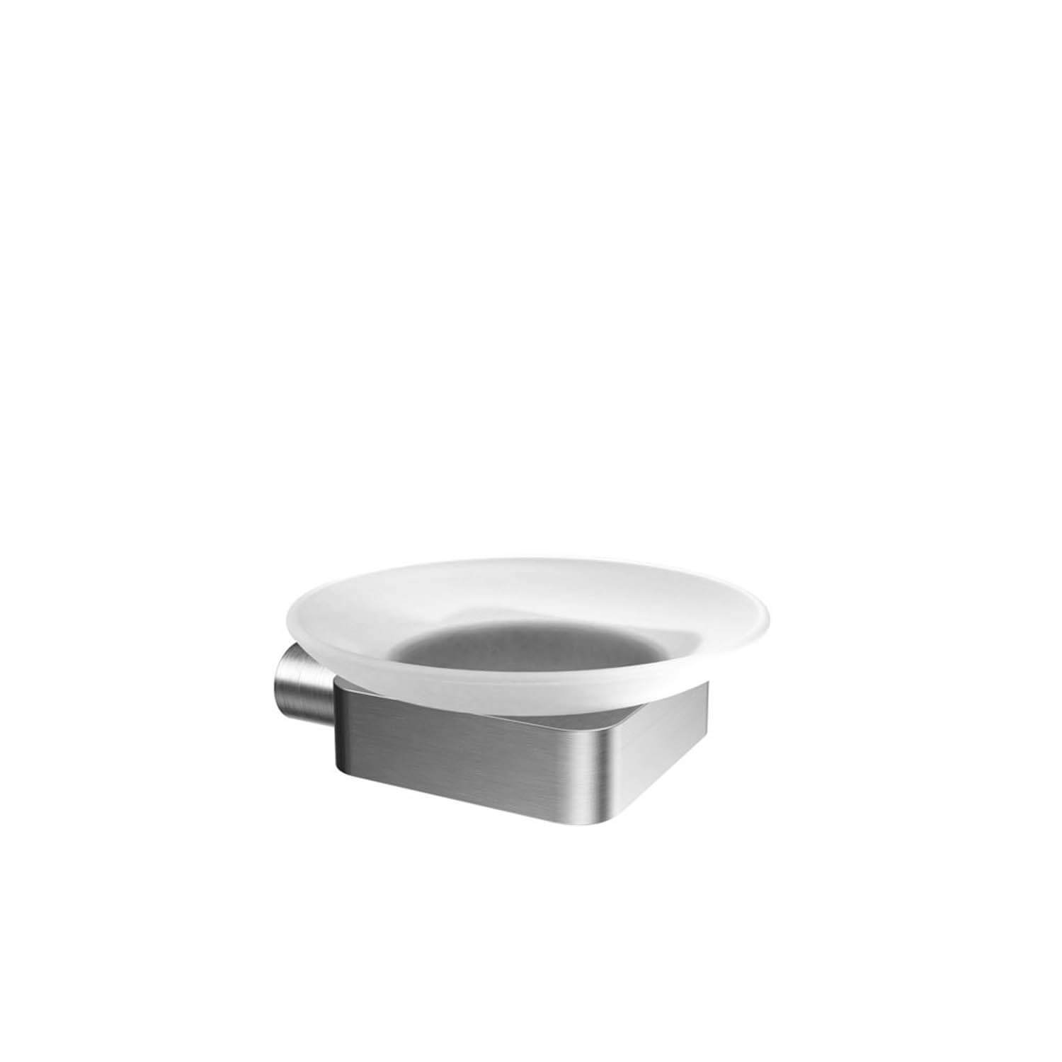 ICO V4514 - Flow Soap Dish Holder Brushed Nickel ICO V4514 - Flow Soap Dish Holder Brushed Nickel