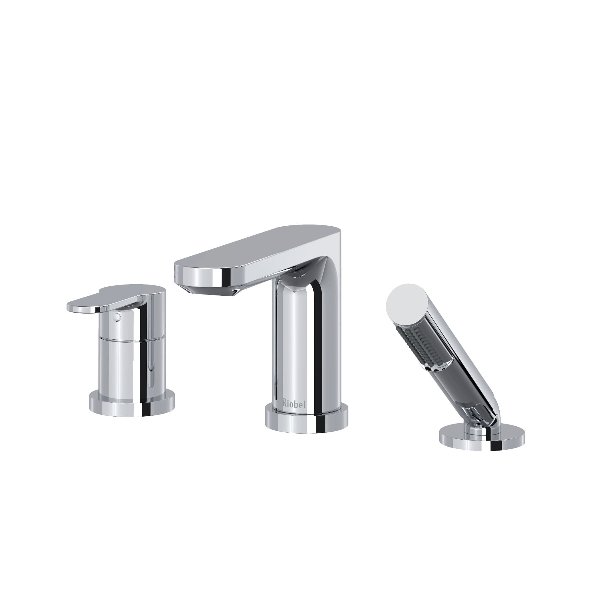 Riobel Pro TIN10C - Interval™ 3-Hole Deck Mount Tub Filler Trim Riobel Pro TIN10C - Interval™ 3-Hole Deck Mount Tub Filler Trim