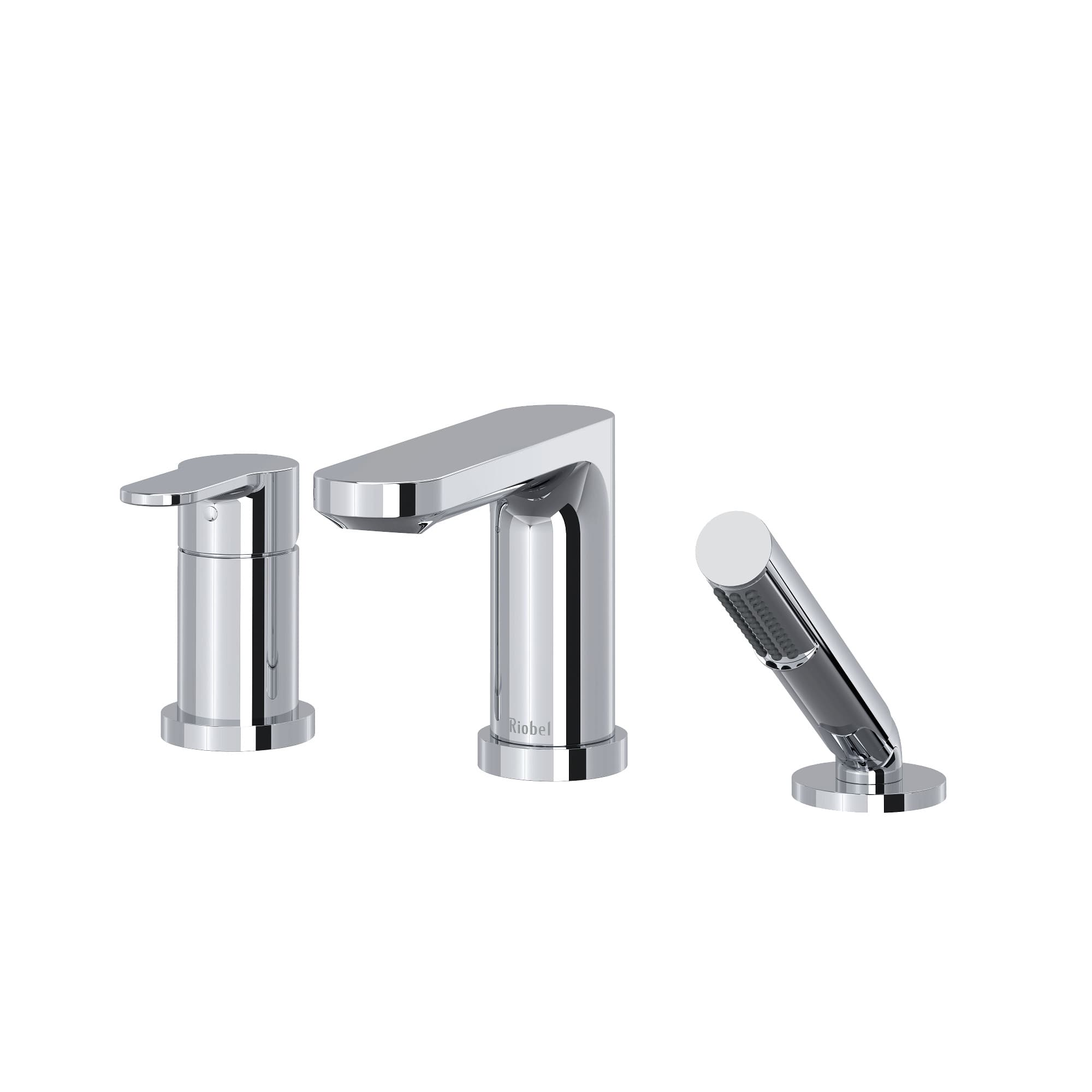 Riobel Pro TIN16C - Interval™ 3-Hole Deck Mount Tub Filler Trim Riobel Pro TIN16C - Interval™ 3-Hole Deck Mount Tub Filler Trim