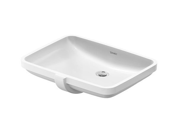 Duravit 03954900172 - No.1 Undermount Sink - White Duravit 03954900172 - No.1 Undermount Sink - White
