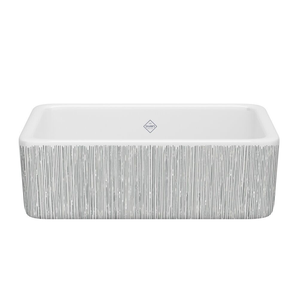 Shaws RC3018WHLNSI-C - Lancaster™ 30" Single Bowl Farmhouse Apron Shaws RC3018WHLNSI-C - Lancaster™ 30" Single Bowl Farmhouse Apron