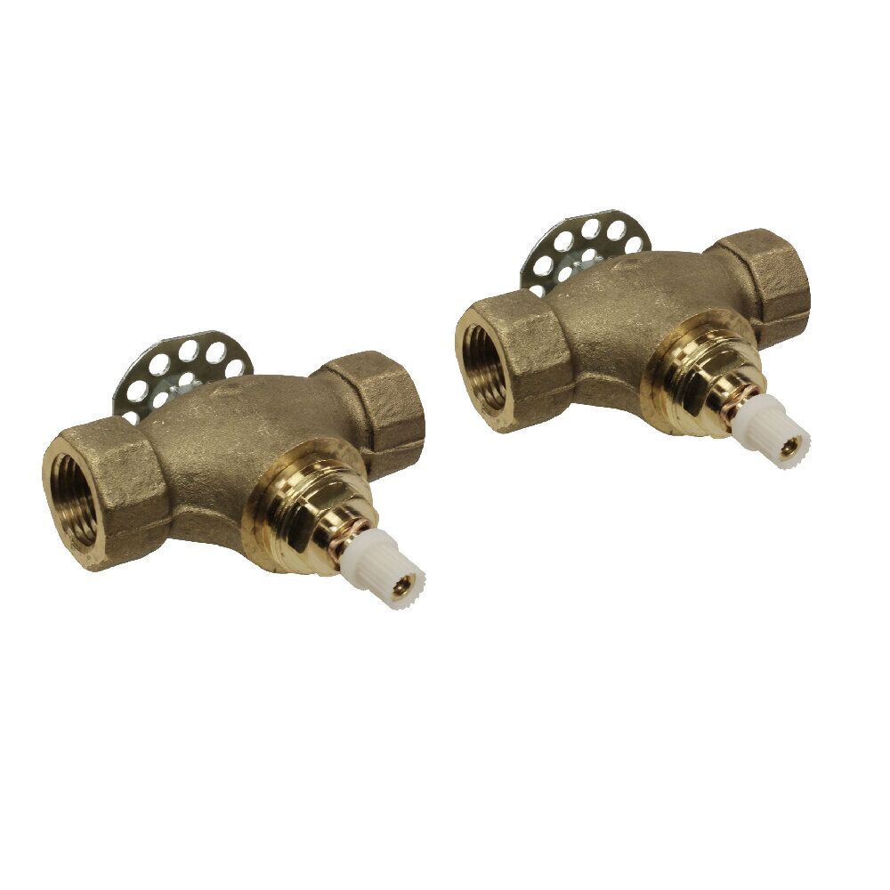 Perrin & Rowe U.3261R-2 - 1/2" Valve Roughs For Wall Mount Cross Set Perrin & Rowe U.3261R-2 - 1/2" Valve Roughs For Wall Mount Cross Set