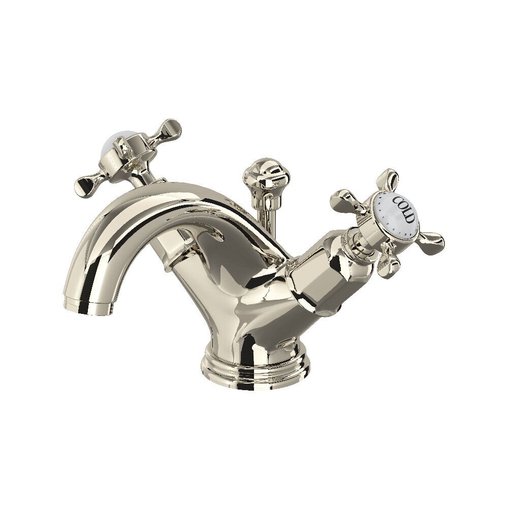 Perrin & Rowe U.3626X-PN-2 - Edwardian™ Two Handle Lavatory Faucet Perrin & Rowe U.3626X-PN-2 - Edwardian™ Two Handle Lavatory Faucet