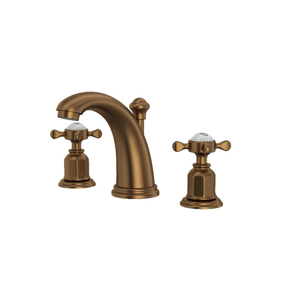 Perrin & Rowe U.3761X-EB-2 - Edwardian™ Widespread Lavatory Faucet Perrin & Rowe U.3761X-EB-2 - Edwardian™ Widespread Lavatory Faucet
