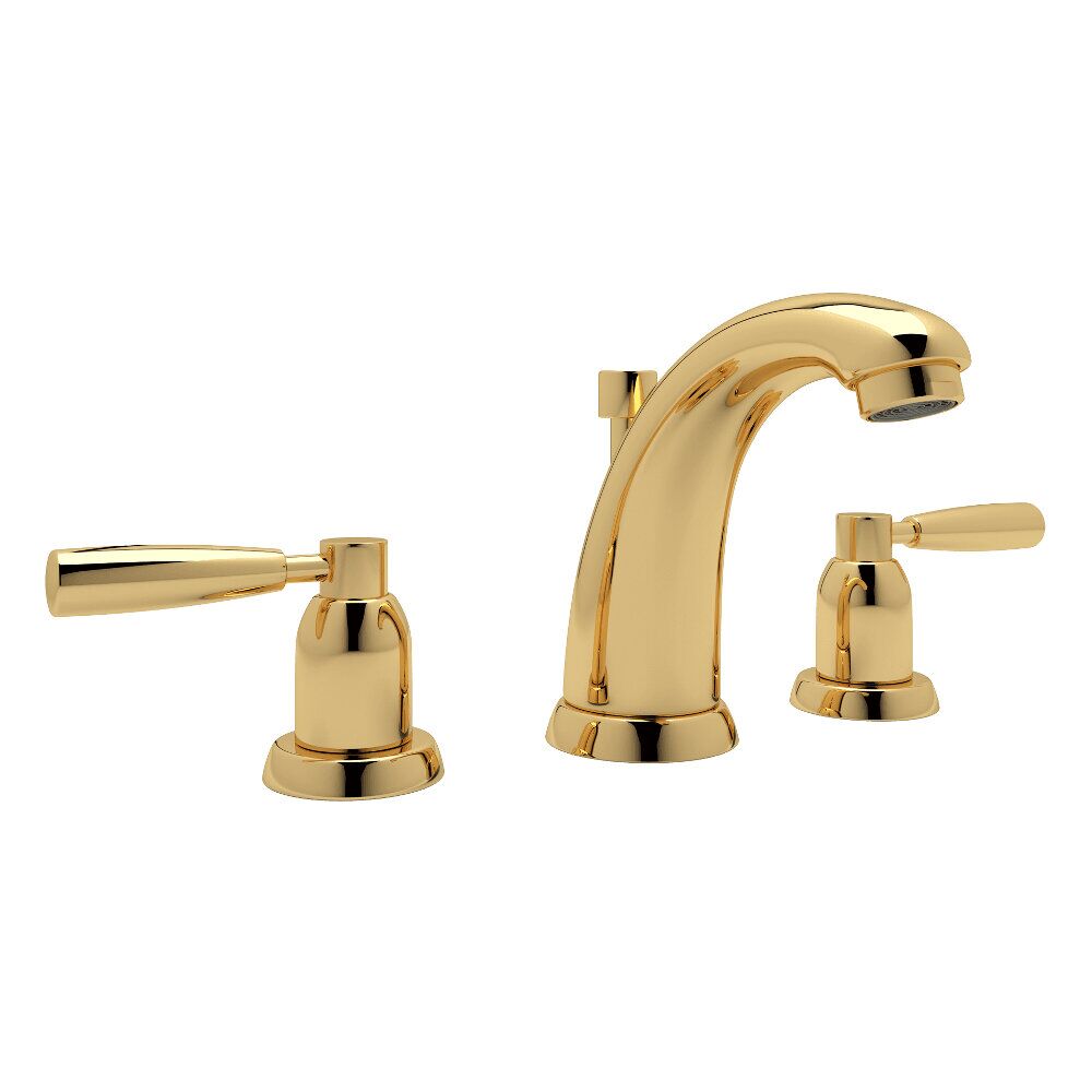 Perrin & Rowe U.3860LS-EG-2 - Holborn™ Widespread Lavatory Faucet Perrin & Rowe U.3860LS-EG-2 - Holborn™ Widespread Lavatory Faucet