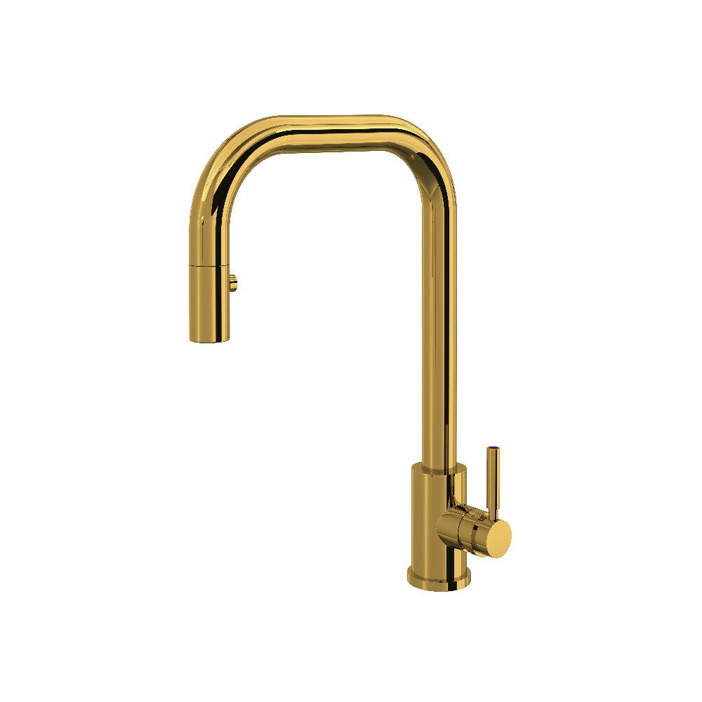 Perrin & Rowe U.4046L-ULB-2 - Holborn™ Pull-Down Kitchen Faucet Perrin & Rowe U.4046L-ULB-2 - Holborn™ Pull-Down Kitchen Faucet
