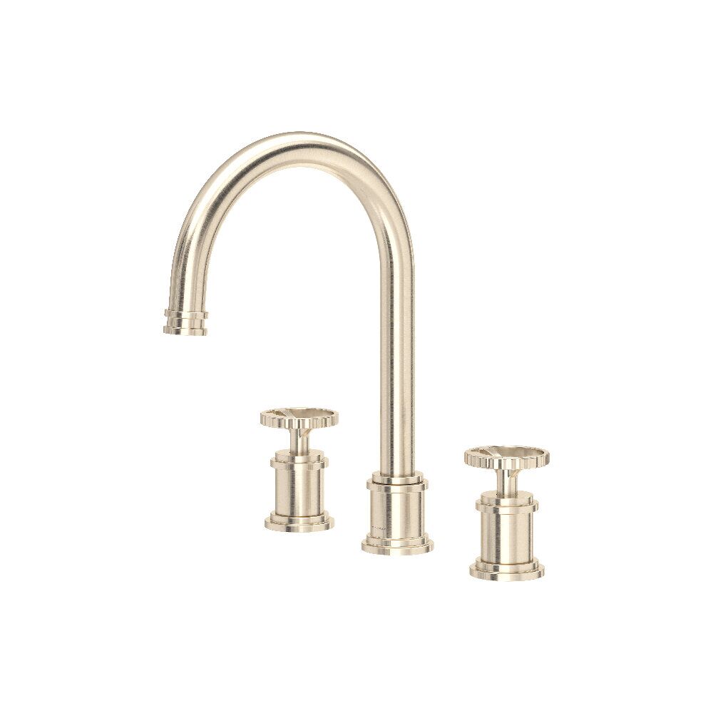 Perrin & Rowe U.AR08D3IWSTN - Armstrong™ Widespread Lavatory Faucet Perrin & Rowe U.AR08D3IWSTN - Armstrong™ Widespread Lavatory Faucet