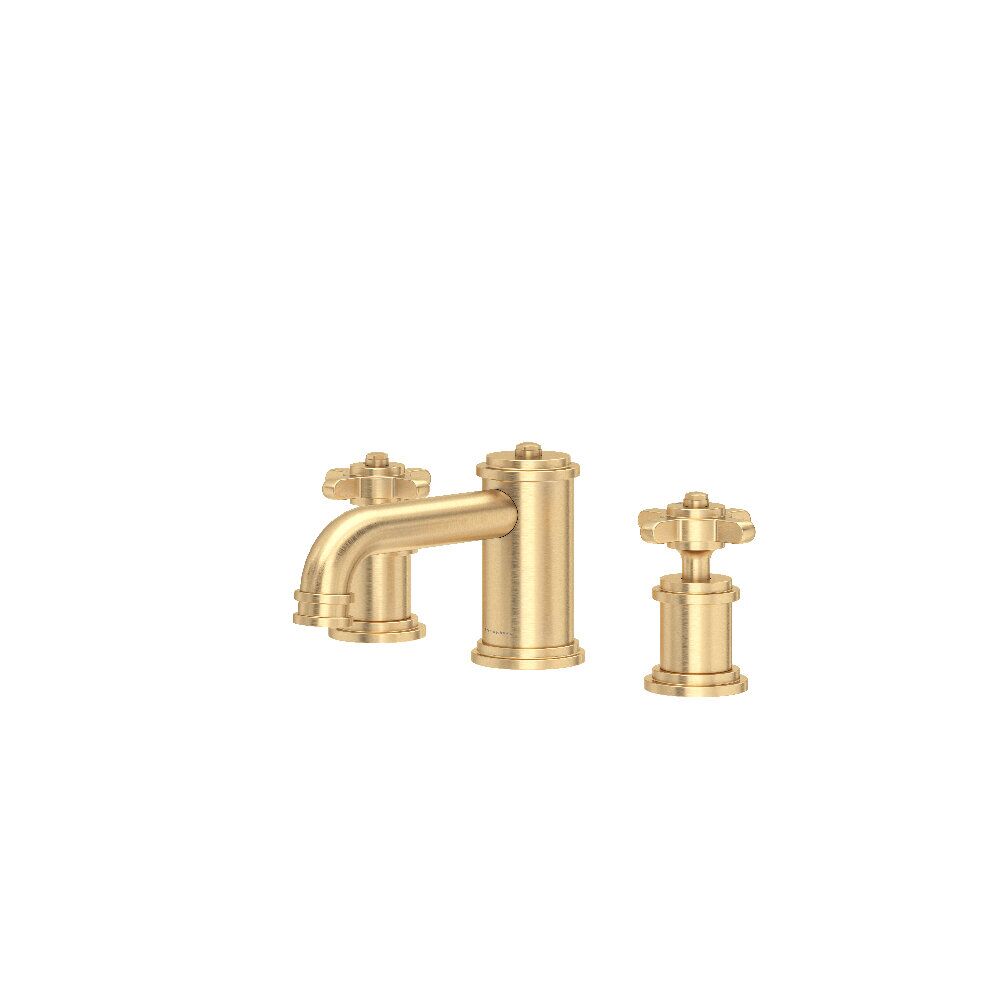 Perrin & Rowe U.AR08LD3XMSEG - Armstrong™ Widespread Lavatory Faucet Perrin & Rowe U.AR08LD3XMSEG - Armstrong™ Widespread Lavatory Faucet