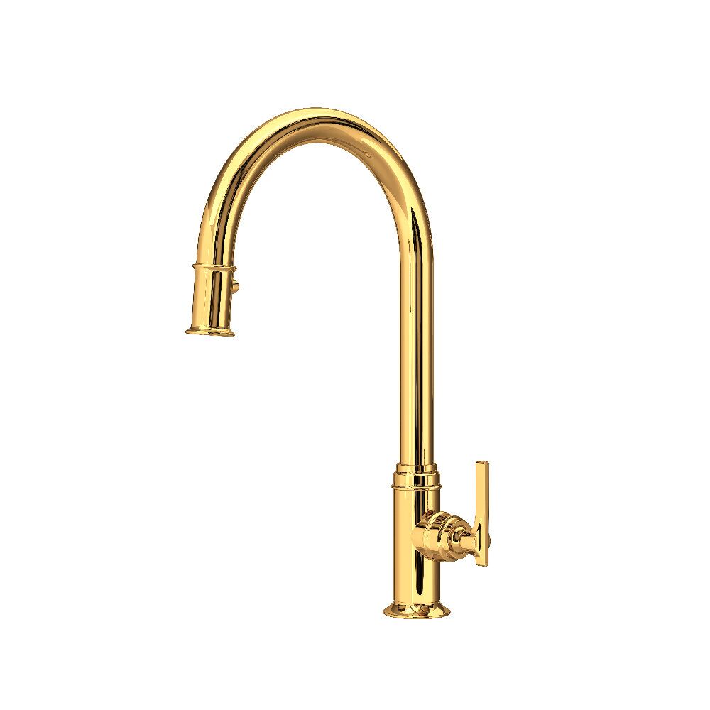 Perrin & Rowe U.SB55D1LMEG - Southbank™ Pull-Down Kitchen Faucet Perrin & Rowe U.SB55D1LMEG - Southbank™ Pull-Down Kitchen Faucet