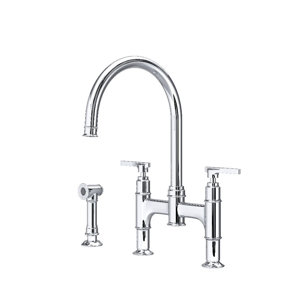 Perrin & Rowe U.SB57D3LMAPC - Southbank™ Bridge Kitchen Faucet Perrin & Rowe U.SB57D3LMAPC - Southbank™ Bridge Kitchen Faucet
