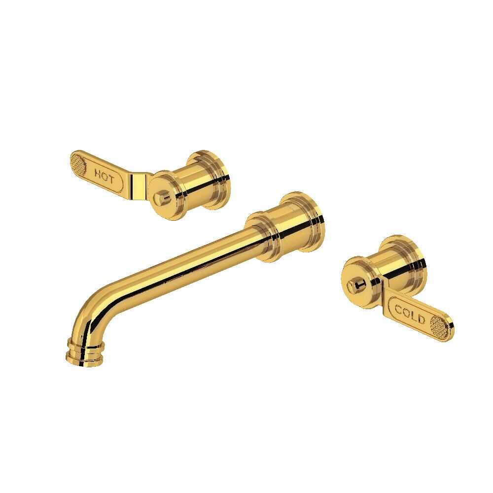 Perrin & Rowe U.TAR08W3HTULB - Armstrong™ Wall Mount Lavatory Faucet Trim Perrin & Rowe U.TAR08W3HTULB - Armstrong™ Wall Mount Lavatory Faucet Trim