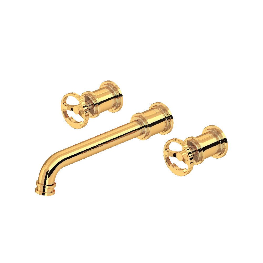 Perrin & Rowe U.TAR08W3IWEG - Armstrong™ Wall Mount Lavatory Faucet Trim Perrin & Rowe U.TAR08W3IWEG - Armstrong™ Wall Mount Lavatory Faucet Trim