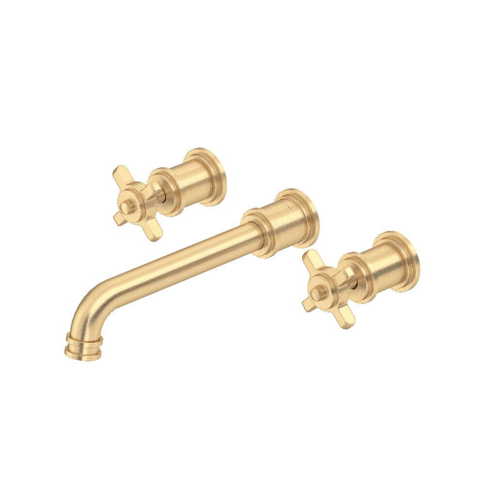 Perrin & Rowe U.TAR08W3XMSEG - Armstrong™ Wall Mount Lavatory Faucet Trim Perrin & Rowe U.TAR08W3XMSEG - Armstrong™ Wall Mount Lavatory Faucet Trim