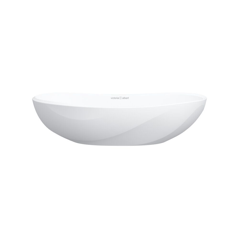 Victoria + Albert VB-SER55M-SM-IO - Seros™ 21" x 11" Oval Vessel Lavatory Sink Victoria + Albert VB-SER55M-SM-IO - Seros™ 21" x 11" Oval Vessel Lavatory Sink