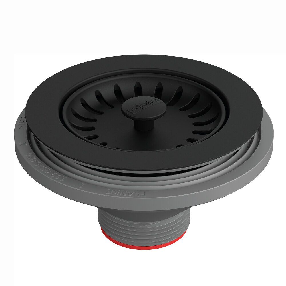 Franke Colorline Sink Strainer Assembly - Matte Black Franke Colorline Sink Strainer Assembly - Matte Black