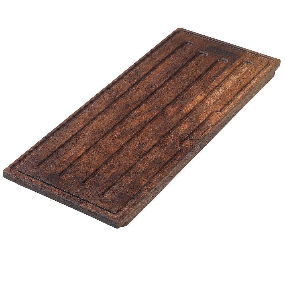 Franke 7.0-in. x 16.9-in. Walnut Cutting Board for Cube Series Sinks Franke 7.0-in. x 16.9-in. Walnut Cutting Board for Cube Series Sinks