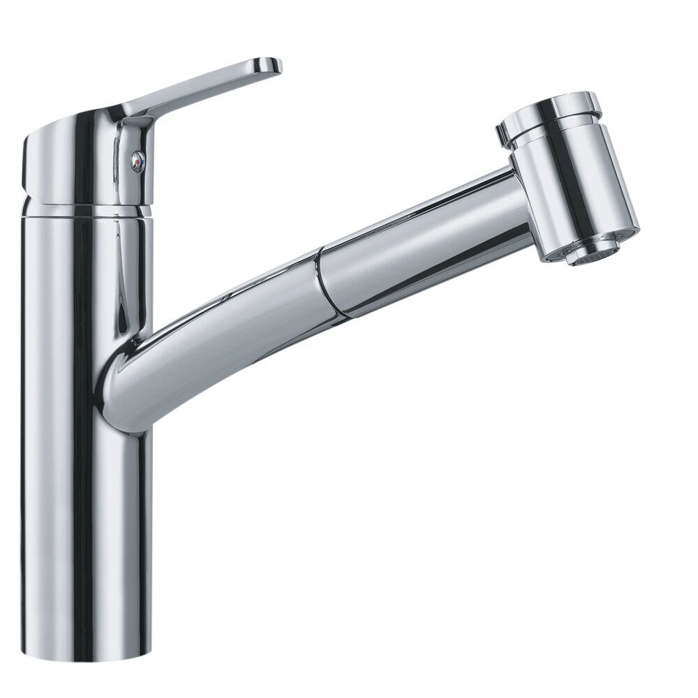Franke Smart Single Handle Pull-Out Kitchen Faucet in Satin Nickel, SMA-PO-SNI Franke Smart Single Handle Pull-Out Kitchen Faucet in Satin Nickel, SMA-PO-SNI