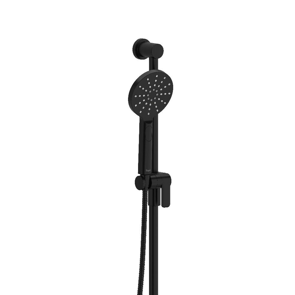 Riobel 4664BK-WS - Handshower Set With 31" Slide Bar and 4-Function Handshower Riobel 4664BK-WS - Handshower Set With 31" Slide Bar and 4-Function Handshower