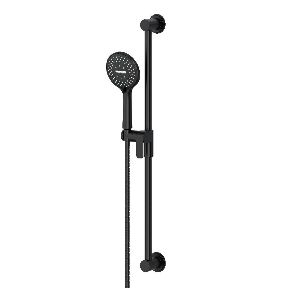 Riobel 5163BK - Handshower Set With 29" Slide Bar and 5-Function Handshower Riobel 5163BK - Handshower Set With 29" Slide Bar and 5-Function Handshower