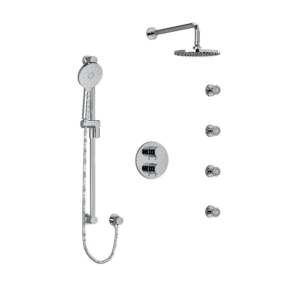 Riobel KIT446RUTMC - Shower Kit 446 Riobel KIT446RUTMC - Shower Kit 446