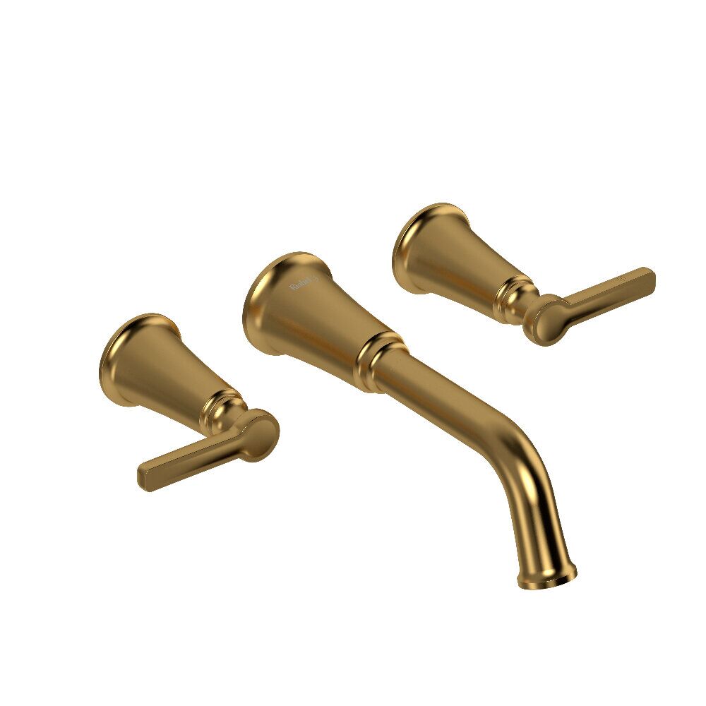 Riobel MMSQ05JBG - Momenti™ Wall Mount Tub Filler Riobel MMSQ05JBG - Momenti™ Wall Mount Tub Filler