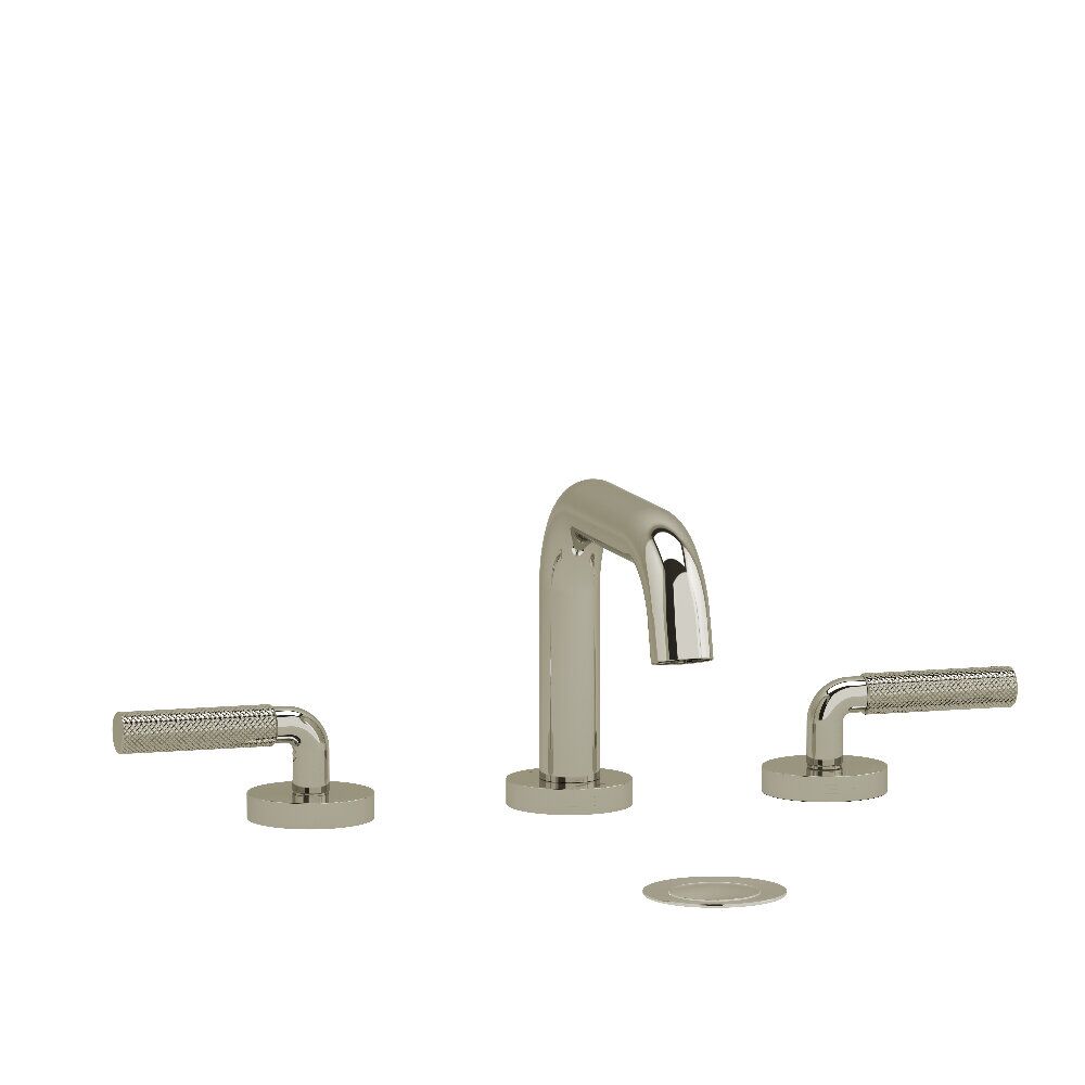 Riobel RUSQ08LKNPN - Riu™ Widespread Lavatory Faucet With U-Spout Riobel RUSQ08LKNPN - Riu™ Widespread Lavatory Faucet With U-Spout