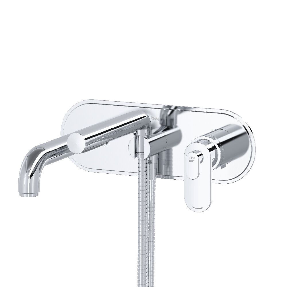 Riobel TAA21C - Arca™ Wall Mount Tub Filler Trim Riobel TAA21C - Arca™ Wall Mount Tub Filler Trim