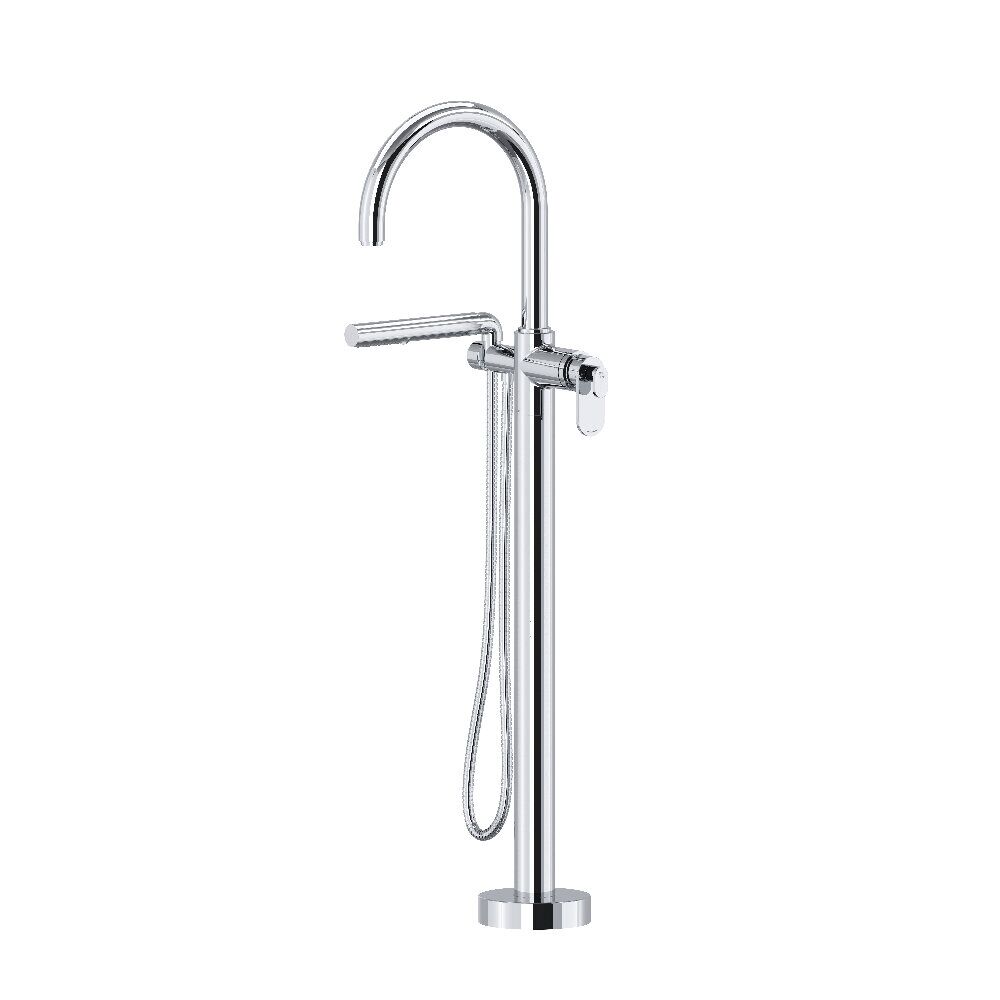 Riobel TAA39C - Arca™ Single Hole Floor Mount Tub Filler Trim Riobel TAA39C - Arca™ Single Hole Floor Mount Tub Filler Trim
