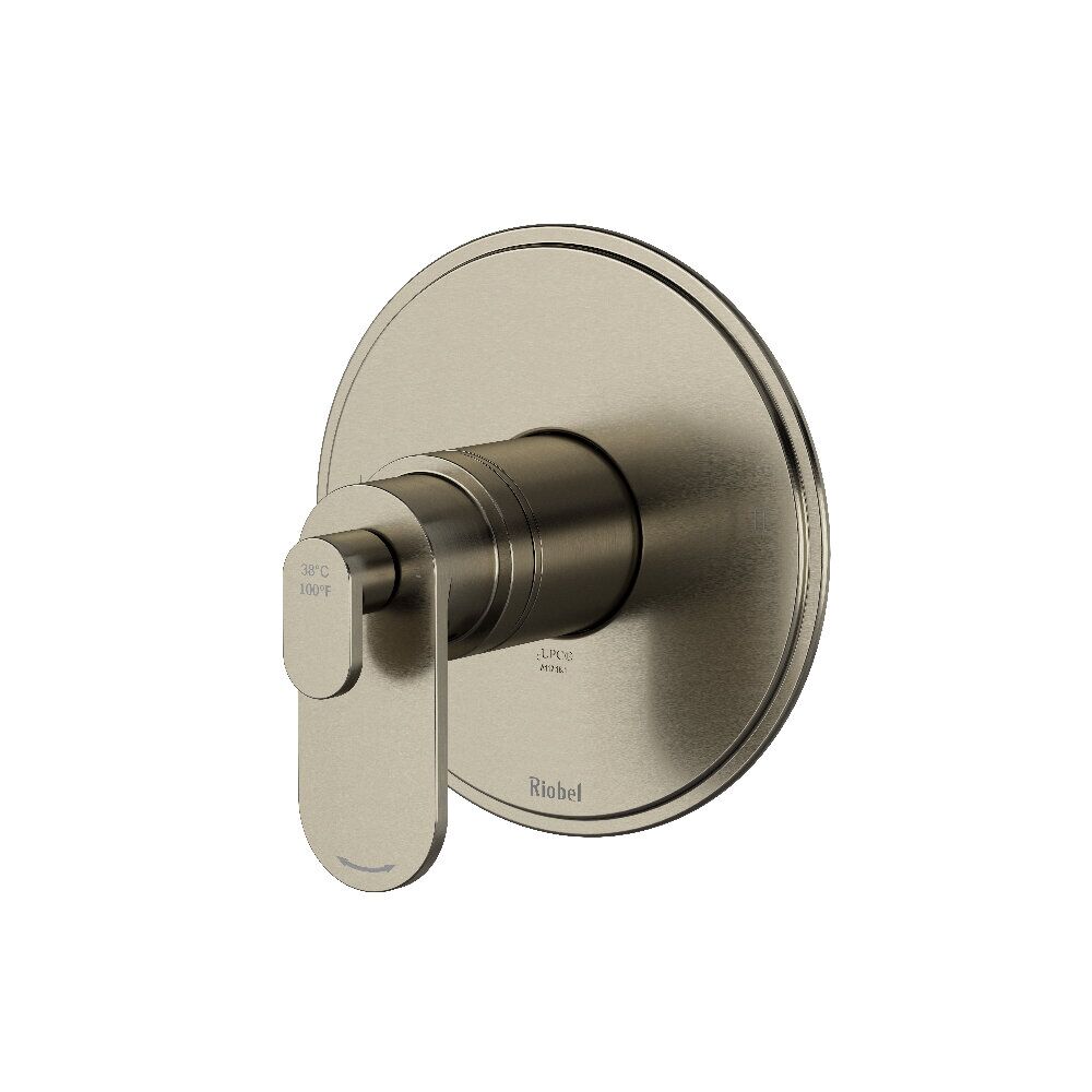 Riobel TAA44BN - Arca™ 1/2" Therm & Pressure Balance Trim With 2 Functions Riobel TAA44BN - Arca™ 1/2" Therm & Pressure Balance Trim With 2 Functions