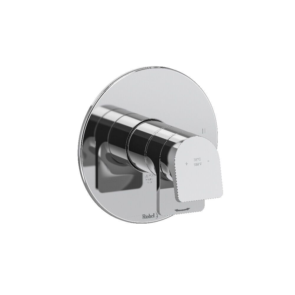 Riobel TOD44C - Ode™ 1/2" Therm & Pressure Balance Trim With 2 Functions Riobel TOD44C - Ode™ 1/2" Therm & Pressure Balance Trim With 2 Functions